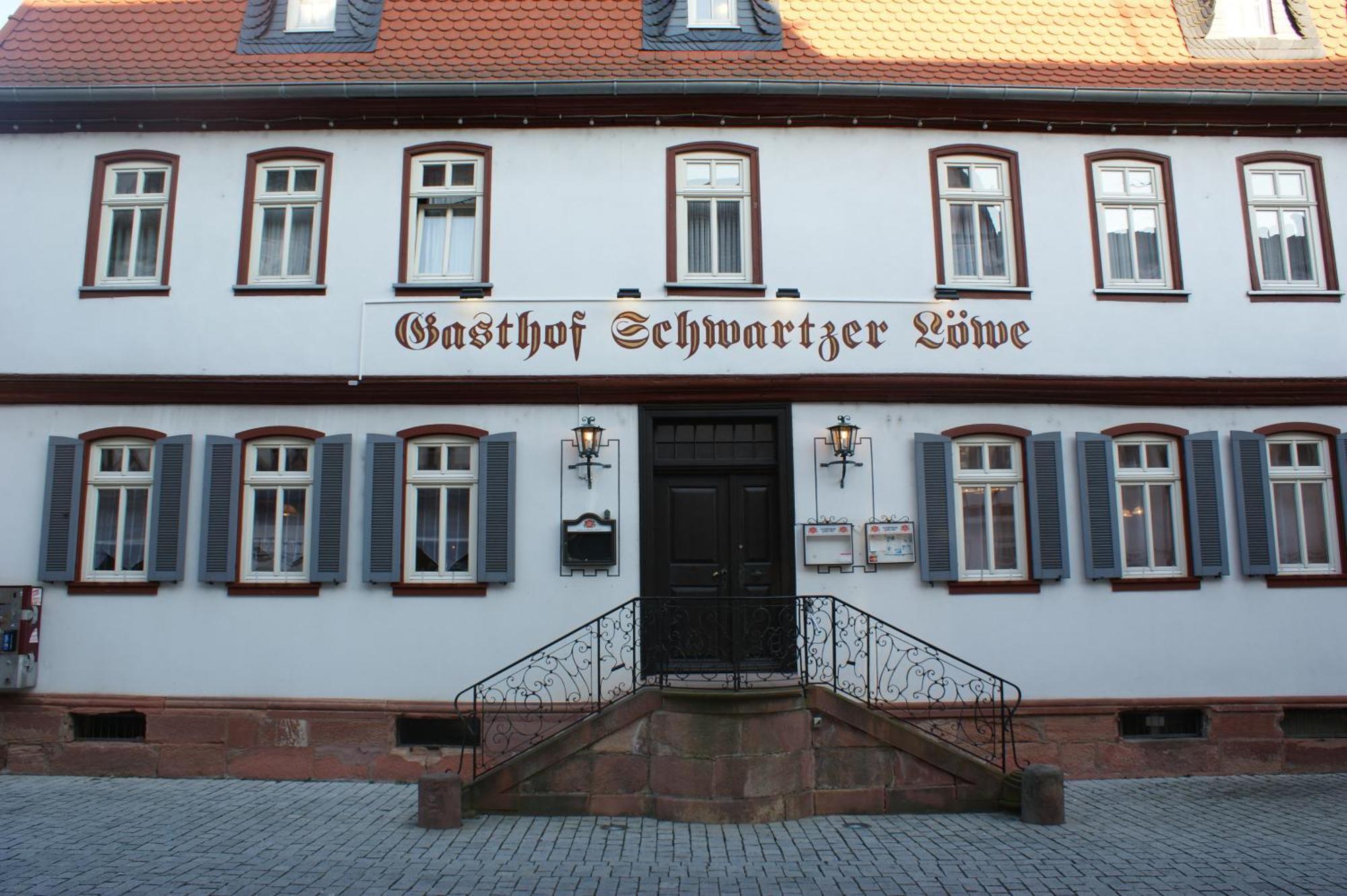 Hotel Schwartzer Loewe Babenhausen  Bagian luar foto