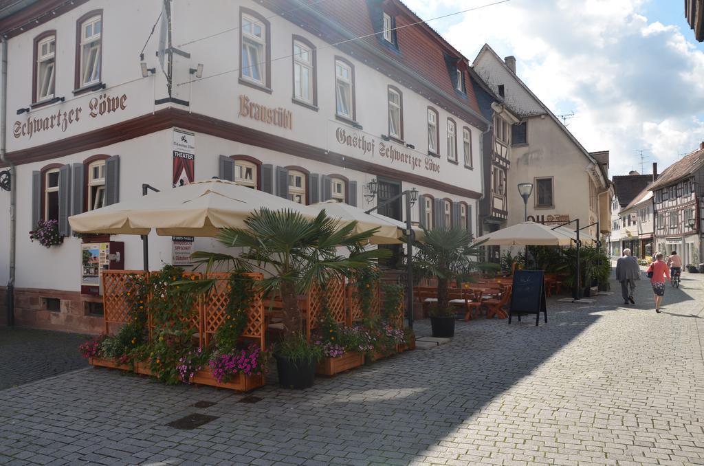 Hotel Schwartzer Loewe Babenhausen  Bagian luar foto