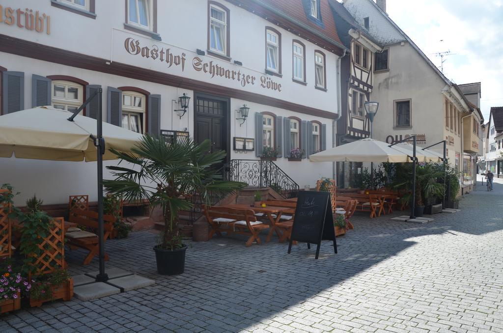 Hotel Schwartzer Loewe Babenhausen  Bagian luar foto