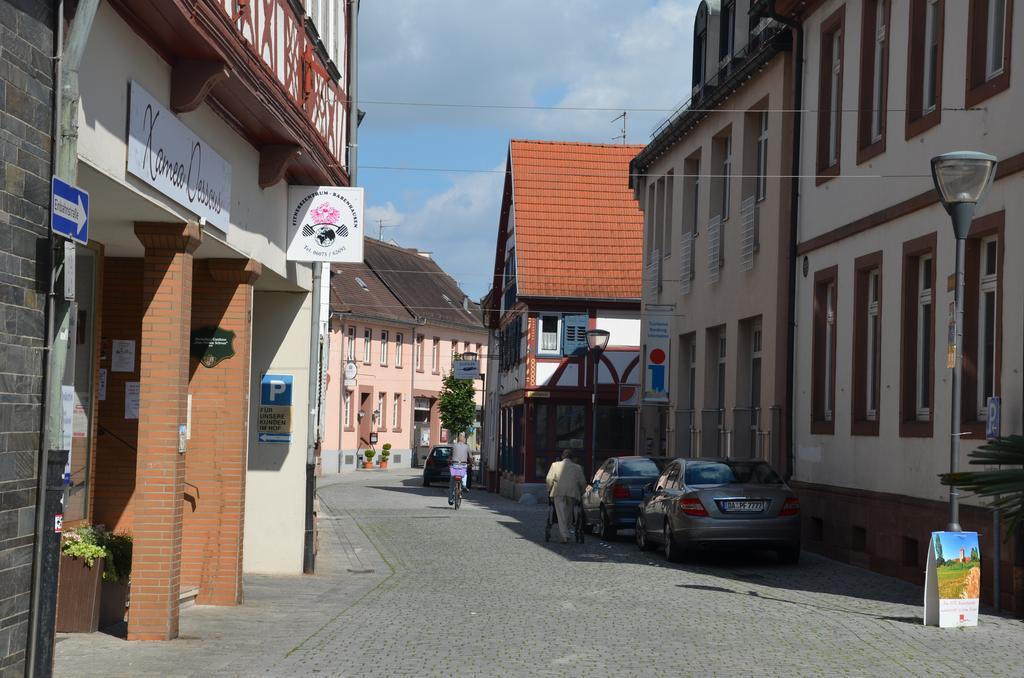 Hotel Schwartzer Loewe Babenhausen  Bagian luar foto
